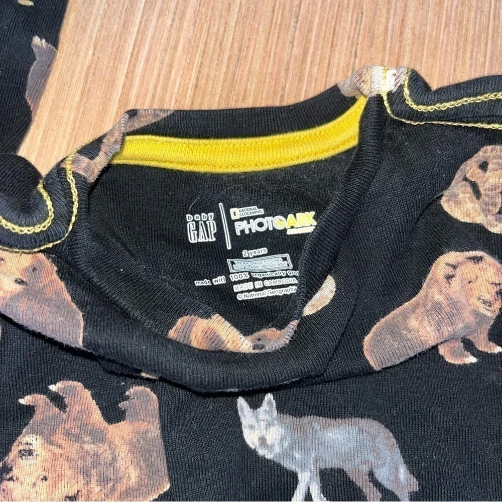 Kid's Gap National Geographic Wild Animals Long Pajama Set